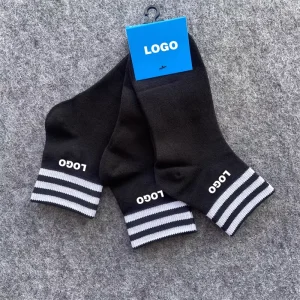 Custom logo No Show Socks Women Men Summer Breathable Low Cut Socks Classical Black White Grey Invisible Socks