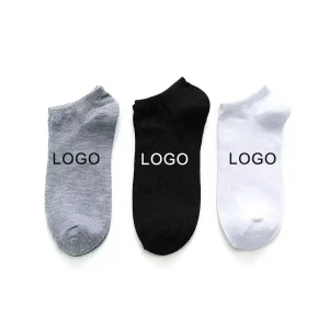 Custom logo No Show Socks Women Summer Breathable Low Cut Socks Classical Black White Grey Invisible Socks