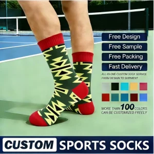 Customizable Fashionable Casual Men’s Socks Street Skateboarding Socks Happy and Colorful Sports Socks Manufacturer’s Socks