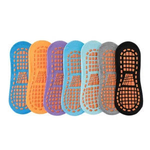 Customizable High-quality Thin Anti-skid Indoor Floor Socks Men’s and Women’s Professional Trampoline Socks