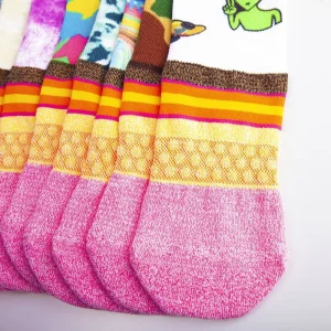 Customize Size Non Slip Colorful Custom Anti Slip Kids Toddler Baby Socks For Little Boys And Little Girls