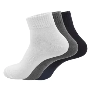 Customized Casual Cotton Socks From the Manufacturer Autumn and Winter Combed Cotton Solid Color Unisex Socks