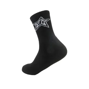 Customized Cotton Towel Bottom Crew Socks Made to Your Design for Sports Use