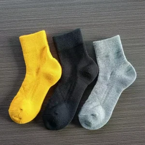 Customized Crew Casual Men Women Thermal Warm Cozy Winter 100% Merino Wool Socks