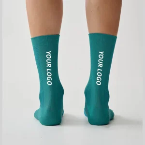 Customized Gym Sports Socks Solid Color Crew Socks Men’s and Women’s Jacquard Running Socks Tariff Reduction Urgent Order