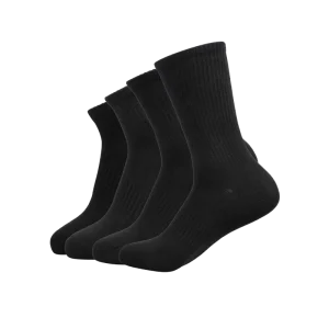 Customized Length Outdoor Autumn Winter Ladies Thick Warm Plain Solid Color Socks