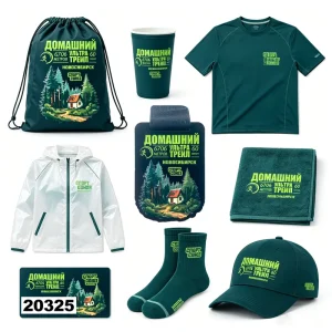 Customized Logo Children Men’S Women’S Sports Short Wear Sets Marathon Tshirt and Medal Set for Running Event