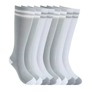 Customized Logo Cotton Soccer Socks Knee High Long Tube Breathable Referee Sports Football Socks