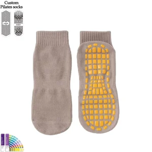 Customized Patterned Socks Eco Friendly Breathable Non Slip Men’s Yoga Bottom