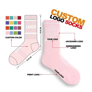 Customized Personalized Unisex Socks Designer Made Your Own Logo Socks