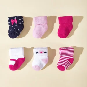 Customized Princess Baby Bow Ankle Sock Colorful Highly Elastic Breathable Cotton Sweet Newborn Baby Girl Warm Sock