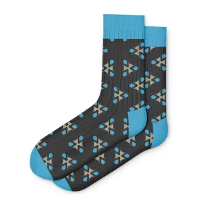 Customized Spring Fashion Socks Professional Men’s Women’s Design Mid-calf Length Breathable Sweat-absorbent Anti-Slip