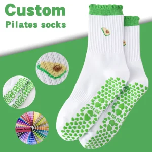 Customized logo for Women’s Anti slip Sports Socks and Yoga Socks