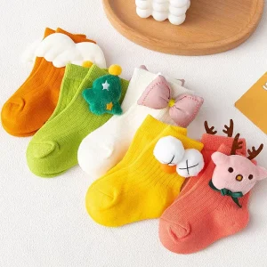 Cute 3D Cartoon Sock Cotton Kids Children Socks