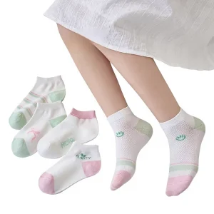 Cute Cartoon Animal Print Kids Socks Non Slip Grip Socks for Kids