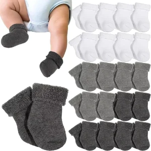 Cute Cartoon Baby Socks Digital Print Knitted Soft Cotton Anti Slip Ankle Socks for Infant Toddler