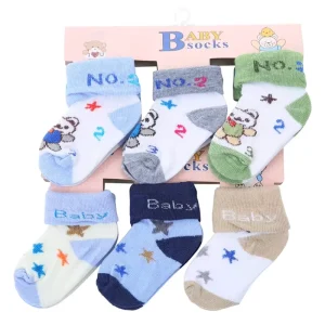 Cute Cartoon Cotton Anti Slip Breathable Baby Socks