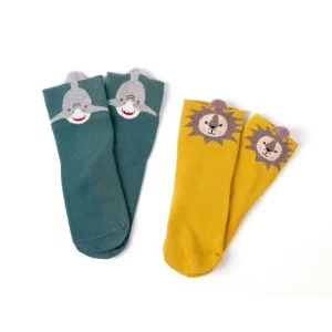 Cute Colorful Child Socks Animal Cartoon Tube Young Girl Children’s Socks Cute for Girls Kids