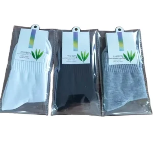 Cutebear Crew Socks Knee Socks and Fashion Socks with Drawstring for Business Foot Bath Use Logo Positioned on Body