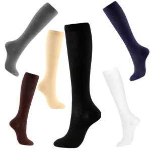 Cycling Long Tube Compression Grip Socks Men’s and Women’s Crus Outdoor Fitness Running Sports Compression Socks