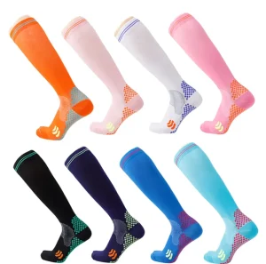 Cycling Running Compression Socks Unisex Long Sport Compression Sock