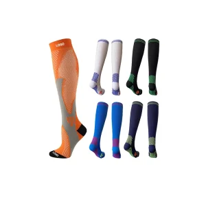 Cycling Running Compression Socks Unisex Long Sport Compression Socks