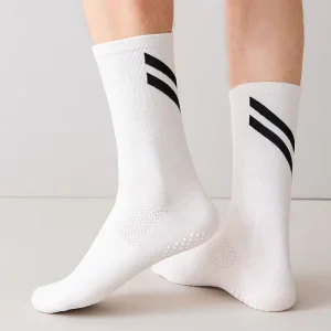 Cycling Yoga Tennis Sport Socks Custom logo Socken Men Football Sports Socks Grip Anti slip Sport Crew Soccer Socks