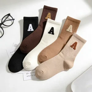 Design Unisex Logo Men Socks Luxury Sports Crew Athletic Socks Breathable Packaging Custom Socks