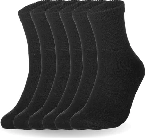 Diabetic Socks Bamboo Lightweight Hypoallergenic Non Binding Design With Seamless Toe for Sensitive Feet Ideal for Casual
