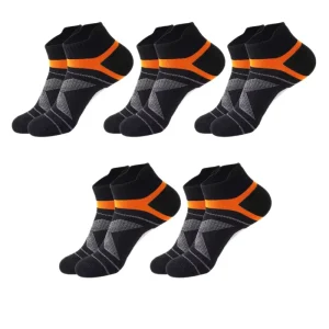 Direct Factory Autumn Men’s Crew Sports Socks Solid White with Custom Logo Knitted Technique