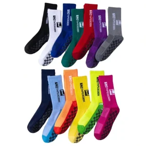 Dispensing Soccer Socks Men’s Training Non-Slip Medium Tube Socks Thickened Towel Bottom Professional Sports Socks