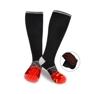 Dr.warm Skiing Heated Thermal Socks for Winter Rechargeable Heated Socks