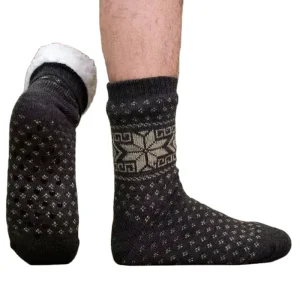 Drop Shipping Winter Men’s Socks Shoe Home Indoor Non Slip Thermal Slipper Socks for Women