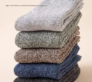 Dropshipping New Heavy Soft Cozy Hiking Boot Merino Wool Socks Winter Thermal Warm Thick Men’s Wool Sock