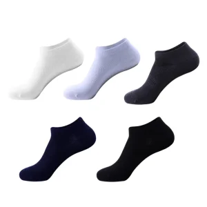Eco-Friendly 100% Bamboo Fiber Crew Socks Custom Thick Cuff Sport Bottom Breathable Quick Dry Bulk Spring Season