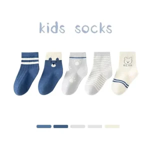 Eco Friendly Bamboo Knitted Flame Custom Socks Bamboo Crew Kids Bamboo Socks