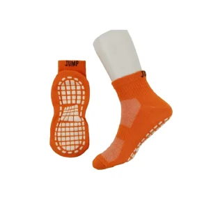 Eco-Friendly Children’s Trampoline Socks Custom Anti-slip Ankle Trampoline Grip Socks for Indoor Playground