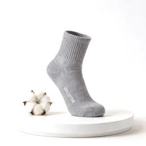 Eco Friendly Cotton 10A Antibacterial Sports Socks Sustainable Breathable Design Low MOQ Fast Delivery