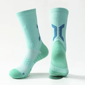 Elite Basketball Running Sports Ankle Socks Padded Terry Cushion Training Socks Women Men Cuff
