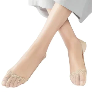 Embroidery Invisible Colorful Ultra Thin Silk Stocking Casual Oem Service Knitted Women Support Socks Women’s