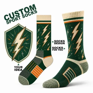 Export Quality B2B Order Friendly Low MOQ Custom Socks for Flexible Orders