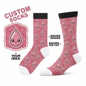 Export Quality Private Label Full Range Custom Socks With Logo for Brand Factory Sourcing