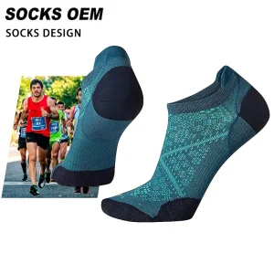FN Women’s Men’s Performance Running Merino Wool No Show Sport Socks With Cushion