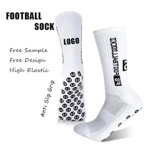 FREE DESIGN & MOCKUP Custom Sport Gym Football Sock Design Your Own Logo Soccer Sock Customized Men Anti Slip Soccer Socks