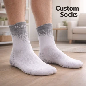 Factory Custom Athletic Cotton Crew Grip Unisex Adults Sports Knitted Autumn Quick Dry Absorbent Breathable Socks