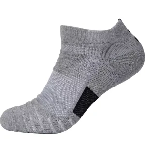 Factory Custom Comfort Cushioned Knit Sports Socks Low Cut Ankle Socks With Breathable Fall Mark Cuffs for Autumn Season