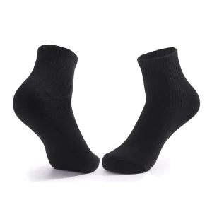 Factory Custom Men’s Basketball Compression Sports Socks High Ankle Breathable Knitted Stockings With Logo for Spring & Autumn