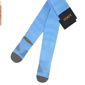 Factory Direct Sale Over the Calf Football Socks Low MOQ with Your Private Brand Knee Height Soccer Socks