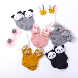 Factory Direct Sales Cute Animal Cartoon Children’s Socks 3D Ragdoll Children’s Socks