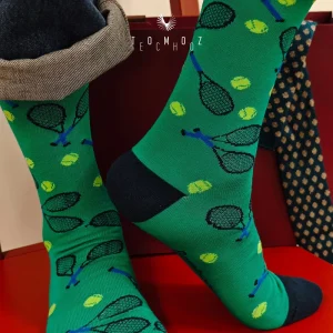 Factory Direct Sales Fashion Cartoon Bamboo Fiber Men’s Dress Thin Sports Socks Comfortable Breathable Green Environmentally